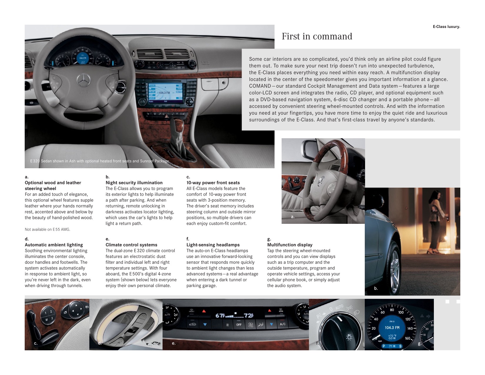 2005 Mercedes-Benz E-Class Brochure Page 10